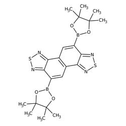 5,10-Bis(4,4,5,5-tetramethyl-1,3,2-dioxaborolan-2-yl)naphtho[1,2-c:5,6-c']bis([1,2,5]thiadiazole) 98.0+%, TCI America&trade;