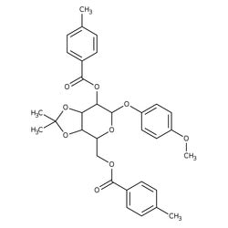 4-Methoxyphenyl 3,4-O-Isopropylidene-2,6-bis-O-(4-methylbenzoyl)-beta-D-galactopyranoside 95.0+%, TCI America™