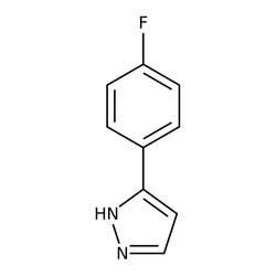 3-(4-Fluorophenyl)-1H-pyrazole, 97%, Thermo Scientific 10 g | Buy Online | Thermo Scientific Alfa Aesar | Fisher Scientific