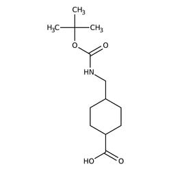 4-(tert-Butoxycarbonylaminomethyl)cyclohexanecarboxylic Acid (cis- and trans- mixture) 98.0+%, TCI America&trade;