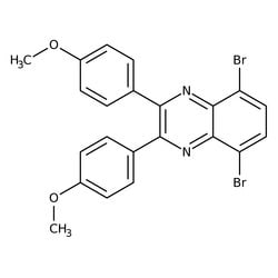 5,8-Dibromo-2,3-bis(4-methoxyphenyl)quinoxaline 98.0+%, TCI America™