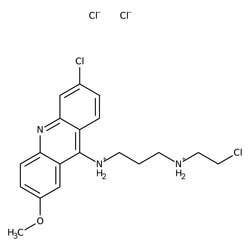 6-chloro-9-(3-N-(2-chloroethyl-amino)propylamino-2-methoxyacridine dihydrochloride, Thermo Scientific 100 mg | Buy Online | Thermo Scientific Chemicals | Fisher Scientific