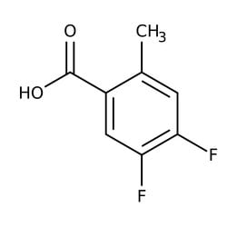 4,5-Difluoro-2-methylbenzoic acid, 98%, Thermo Scientific 1 g | Buy Online | Thermo Scientific Alfa Aesar | Fisher Scientific