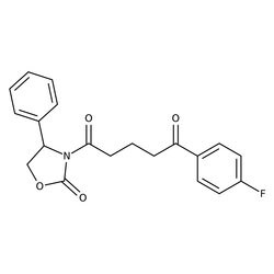 (S)-4-Phenyl-3-[5-(4-fluorophenyl)-5-oxopentanoyl]-2-oxazolidinone 98.0+%, TCI America, Quantity: 5 g