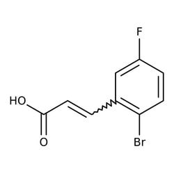 2-Bromo-5-fluorocinnamic acid, 98%, Thermo Scientific&trade;