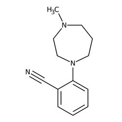 2-(4-Methylperhydro-1,4-diazepin-1-yl)benzonitrile, 95%, Thermo Scientific Amber Glass Bottle; 250mg | Buy Online | Thermo Scientific Chemicals | Fisher Scientific