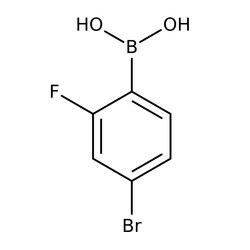 4-Bromo-2-fluorobenzeneboronic acid, 98+%, Thermo Scientific 5g | Buy Online | Thermo Scientific Chemicals | Fisher Scientific