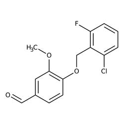 4-[(2-Chloro-6-fluorobenzyl)oxy]-3-methoxybenzaldehyde, 97%, Thermo Scientific 1 g | Buy Online | Thermo Scientific Maybridge | Fisher Scientific