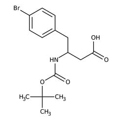 (R)-3-(Boc-amino)-4-(4-bromophenyl)butyric acid, 95%, Thermo Scientific 250 mg | Buy Online | Thermo Scientific Alfa Aesar | Fisher Scientific