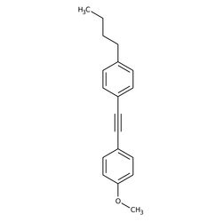 1-n-Butil-4-[(4-metoxifenil)etinil]benceno, + 99 %, Thermo Scientific 1 g | Buy Online | Thermo Scientific Alfa Aesar | Fisher Scientific