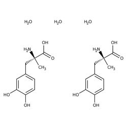 (-)-3,4-Dihydroxy-alpha-methyl-L-phenylalanine sesquihydrate, 99% 5 g | Buy Online | Thermo Scientific Chemicals | Fisher Scientific