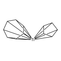 (eta7-Cycloheptatrienyl)(eta5-cyclopentadienyl)titanium(II) 95.0+%, TCI America™