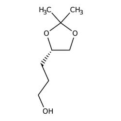 3-[(4S)-2,2-Dimethyl-1,3-dioxolan-4-yl]-propanol, 97%
