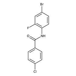 N-(4-Bromo-2-fluorophenyl)-4-chlorobenzamide, 97%, Thermo Scientific 250 mg | Buy Online | Thermo Scientific Chemicals | Fisher Scientific