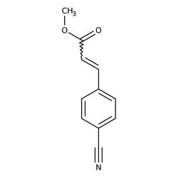 Methyl 4-cyanocinnamate, 97%, Thermo Scientific 250 mg | Buy Online | Thermo Scientific Alfa Aesar | Fisher Scientific