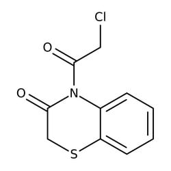 4-(2-Chloroacetyl)-2H-1,4-benzothiazin-3(4H)-one, 97%, Thermo Scientific 250 mg | Buy Online | Thermo Scientific Alfa Aesar | Fisher Scientific