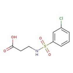N-(3-chlorophénylsulfonyl)-bêta-alanine, 96 %, Thermo Scientific 250 mg | Buy Online | Thermo Scientific Alfa Aesar | Fisher Scientific
