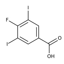 Ácido 4-fluoro-3,5-diyodobenzoico, 97 %, Thermo Scientific 250 mg | Buy Online | Thermo Scientific Alfa Aesar | Fisher Scientific