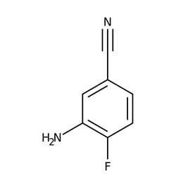 3-Amino-4-fluorobenzonitrile, 98%, Thermo Scientific 1 g | Buy Online | Thermo Scientific Alfa Aesar | Fisher Scientific