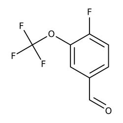 4-Fluoro-3-(trifluoromethoxy)benzaldehyde, 97%, Thermo Scientific 5 g | Buy Online | Thermo Scientific Alfa Aesar | Fisher Scientific
