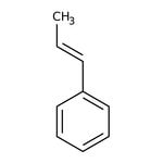 Trans Beta Methylstyrene 97 Stabilized Acros Organics 50g Glass Bottle Trans Beta Methylstyrene 97 Stabilized Acros Organics Fisher Scientific