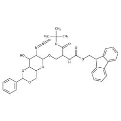 O-(2-Azido-4,6-O-benzylidene-2-deoxy- -D-galactopyranosyl)-N-Fmoc-L-serine tert-Butyl Ester 92.0+%, TCI America 100 mg | Buy Online | TCI America | Fisher Scientific