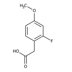 2-Fluoro-4-methoxyphenylacetic acid, 97%, Thermo Scientific 1 g | Buy Online | Thermo Scientific Alfa Aesar | Fisher Scientific
