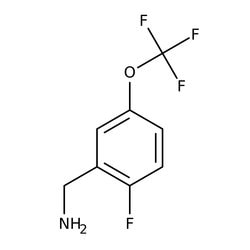 2-Fluoro-5-(trifluoromethoxy)benzylamine, 97%, Thermo Scientific 1 g | Buy Online | Thermo Scientific Alfa Aesar | Fisher Scientific