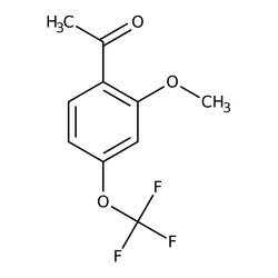 2'-Metoxi-4'-(trifluorometoxi)acetofenona, 97 %, Thermo Scientific 1 g | Buy Online | Thermo Scientific Alfa Aesar | Fisher Scientific