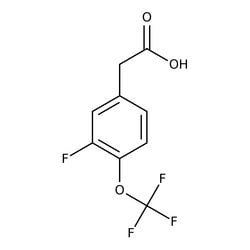 3-Fluoro-4-(trifluoromethoxy)phenylacetic acid, 97%, Thermo Scientific 250 mg | Buy Online | Thermo Scientific Alfa Aesar | Fisher Scientific