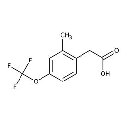 2-Methyl-4-(trifluoromethoxy)phenylacetic acid, 97%, Thermo Scientific 1 g | Buy Online | Thermo Scientific Alfa Aesar | Fisher Scientific
