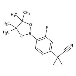 4-(1-Cyanocyclopropyl)-2-fluorobenzeneboronic acid pinacol ester, 96% 250 mg | Buy Online | Thermo Scientific Chemicals | Fisher Scientific