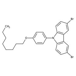 3,6-Dibromo-9-(4-n-octyloxyphenyl)-9H-carbazole 98.0+%, TCI America™
