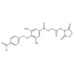 Succinimidyl 4-[3,5-Dimethyl-4-(4-nitrobenzyloxy)phenyl]-4-oxobutyrate 96.0+%, TCI America&trade;