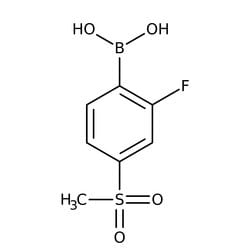 Alfa Aesar&trade;&nbsp;2-Fluoro-4-(methylsulfonyl)benzeneboronic acid, 98%
