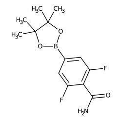 4-Carbamoyl-3,5-difluorobenzeneboronic acid pinacol ester, 96%, Thermo Scientific 250 mg | Buy Online | Thermo Scientific Alfa Aesar | Fisher Scientific