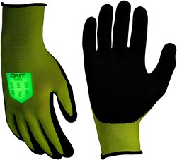 Coast&nbsp;SG300 Hi-Vis Yellow Cut-Resistant Safety Gloves