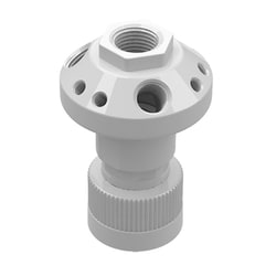 Cole-Parmer VapLock Solvent Waste Manifold Caps for Bottles and Carboys