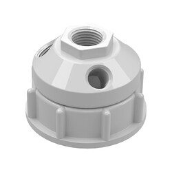 Cole-Parmer VapLock Solvent Waste Manifold Caps for Bottles and Carboys