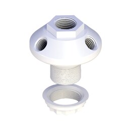 Cole-Parmer VapLock Solvent Waste Manifold Caps for Panel Mounting PP,