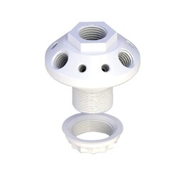 Cole-Parmer VapLock Solvent Waste Manifold Caps for Panel Mounting PTFE,