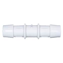 Cole-Parmer Cleanroom Hose Barb Fittings, Straight Union, White Nylon 1/8 in. | Buy Online | Cole-Parmer | Fisher Scientific