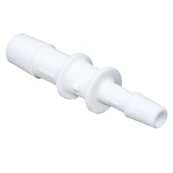 Cole-Parmer Cleanroom Hose Barb Fittings, Straight Reducer, White Nylon 3/16 to 3/32 in. | Buy Online | Cole-Parmer | Fisher Scientific