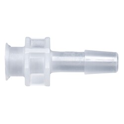Cole-Parmer Cleanroom Large-Bore Female Luer to Hose Barb Fittings, Straight Adapter, Animal-Derivative-Free Polypropylene 3/16 in. | Buy Online | Cole-Parmer | Fisher Scientific