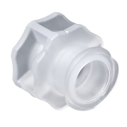 Cole-Parmer Cleanroom Large-Bore Female Luer Plugs, Straight Adapter Nylon | Buy Online | Cole-Parmer | Fisher Scientific
