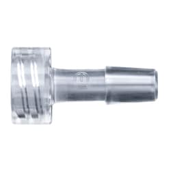 Cole-Parmer Cleanroom Large-Bore Male Luer to Hose Barb Fittings, Straight Adapter, CrystalVu 3/16 in. | Buy Online | Cole-Parmer | Fisher Scientific