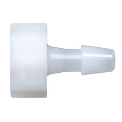 Cole-Parmer Cleanroom Large-Bore Male Luer to Hose Barb Fittings, Straight Adapter, Natural Nylon 5/16 in. | Buy Online | Cole-Parmer | Fisher Scientific