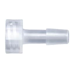 Cole-Parmer Cleanroom Large-Bore Male Luer to Hose Barb Fittings, Straight Adapter, Animal-Derivative-Free Polypropylene 3/16 in. | Buy Online | Cole-Parmer | Fisher Scientific