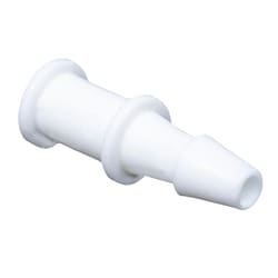 Cole-Parmer Cleanroom Hose Barb to Plug Fittings, Straight Adapter, Animal-Derivative-Free Polypropylene 3/16 in. | Buy Online | Cole-Parmer | Fisher Scientific
