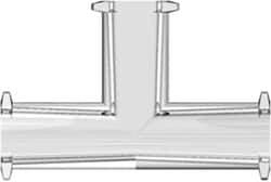 Value Plastics Luer-Anschluss (weiblich), T-Stück FDA | Buy Online | Value Plastics | Fisher Scientific